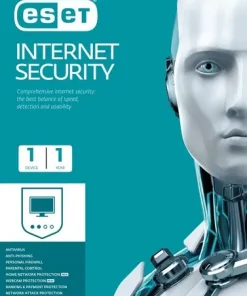 ESET Internet Security & NOD32 Antivirus 1Pc / 1Year